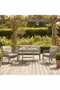 Hanah Home Fiori Conjunto de Jardín Beige